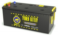  Аккумулятор грузовой TYUMEN BATTERY STANDARD 6СТ-190 прям.