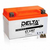  Аккумулятор Delta МОТО CT 1207 (YTX7А-BS)