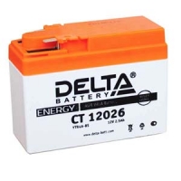  Аккумулятор Delta МОТО СТ 12026 (YTR4A-BS)