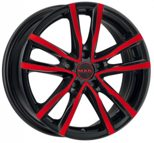 Диски MAK MILANO Black and Red