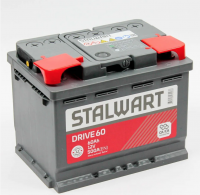  Аккумулятор автомобильный STALWART Drive 60.1 Ah 500 A ПП (242x175x190) L2